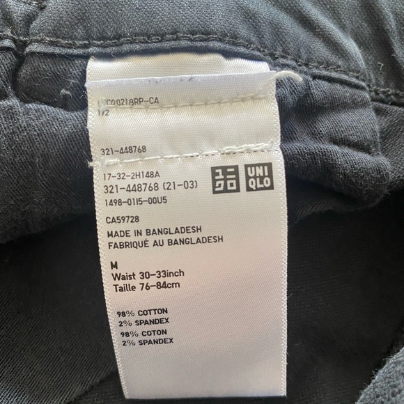 2 Pairs Uniqlo Wide-Fit Cargo Jogger Pants - Picture 3 of 5